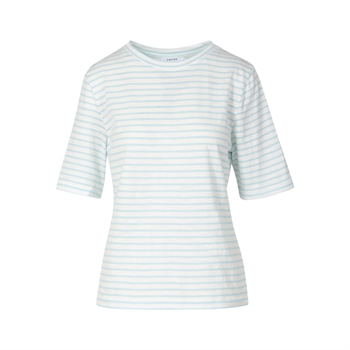 Silla Light Blue /White Stripe T-Shirt