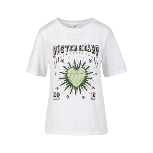 Tee w. Coster Mint Heart