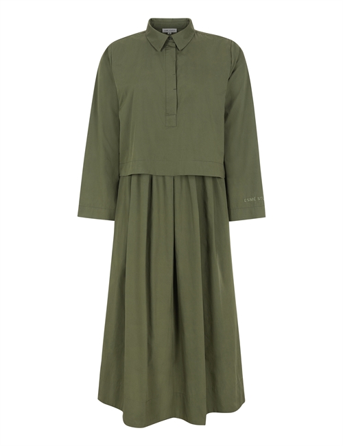 Amira Dress Winter Moss