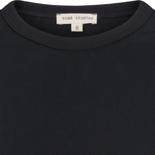 Signe 2/4 Boxy Sort T-shirt