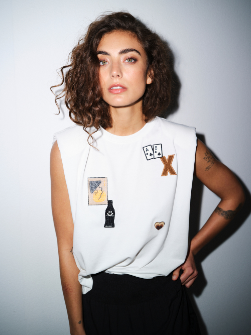 AmaliaGo Li Tee Offwhite