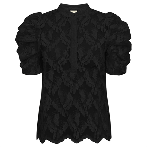 Ann Go Black Blouse