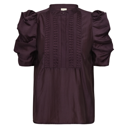 Annsofi GO Plum Lull Blouse