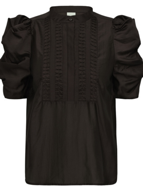 AnnsofiGo Lull Blouse Coffee