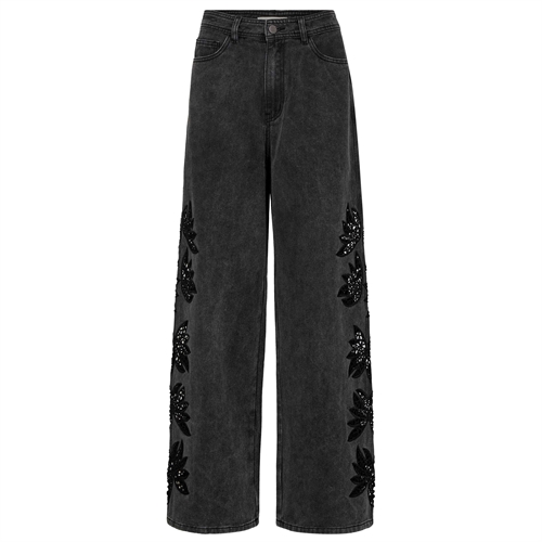 CosimaGO Black Washed Jeans