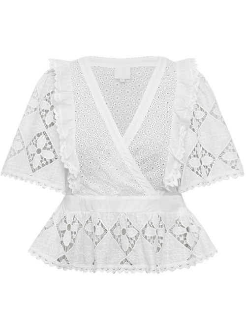 LanaGo Blouse White