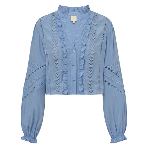 Mieke Go Soft Blue Shirt 