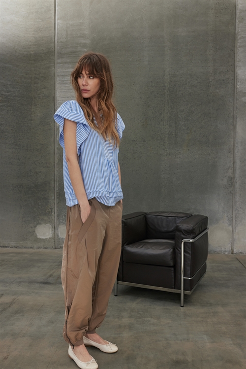 MollieGO Dark Camel Pants