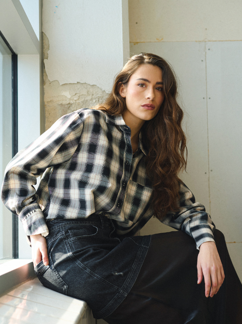 PipiGo Shirt Black Checks
