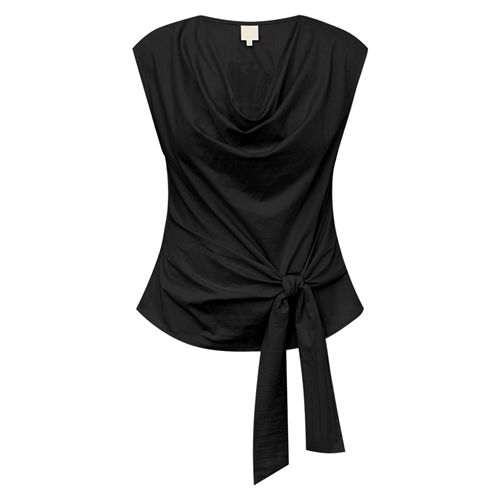 SagaraGO Black Blouse Top