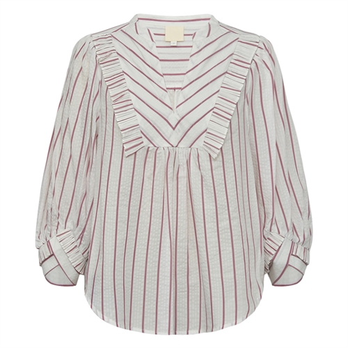 Sophia Go Daimi Mo Blouse Rosa Creme Stripes