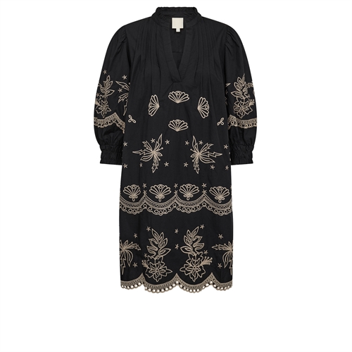 ZazaGo Dress Black Sand