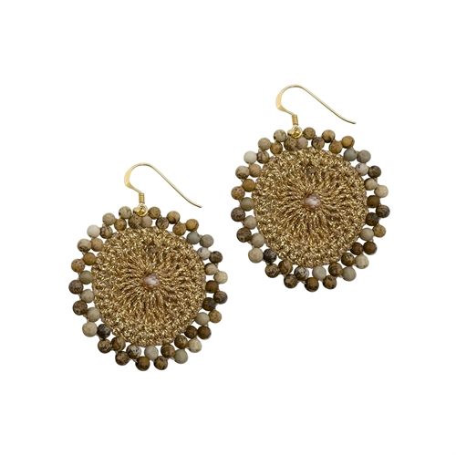 Earring Sol Desert Jasper EF28
