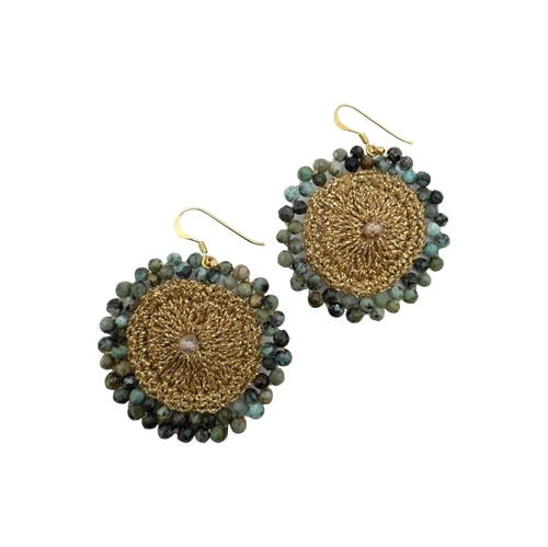 Earring Sol Picasso Jasper EF28