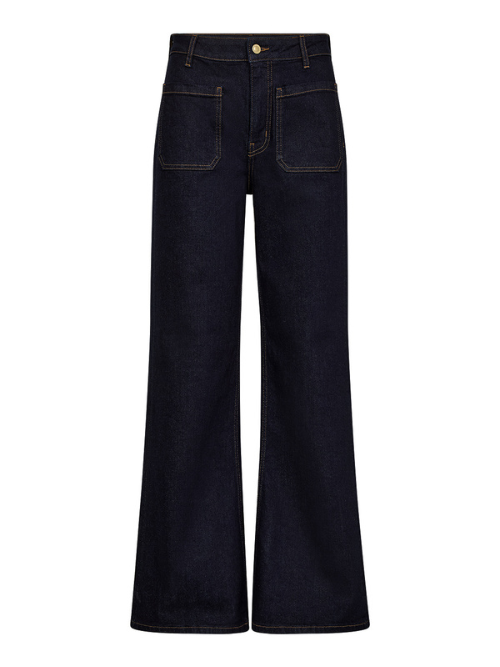Abigail 70's Rinse Vicky Denim Blue Jeans