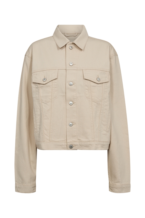 Janice Denim Jacket Wash Rigid Ecru