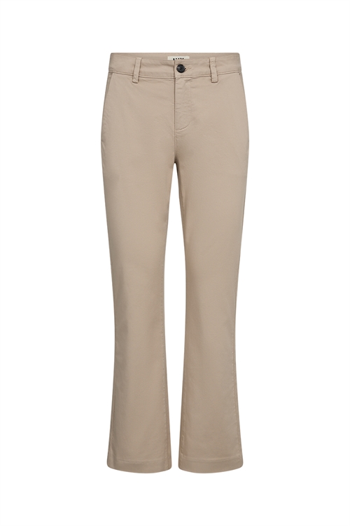 Karmey Pants French Kick Flair Stone Beige