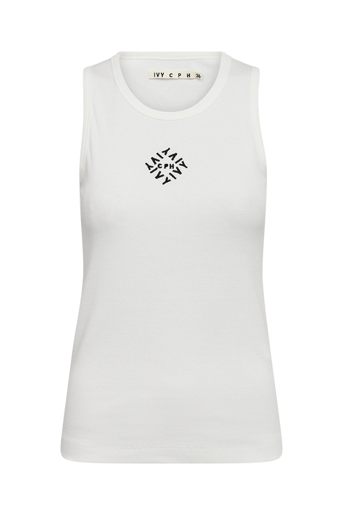 Rita White Tank Top