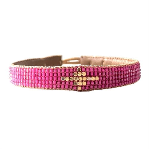 Diamond Fuchsia Armbånd