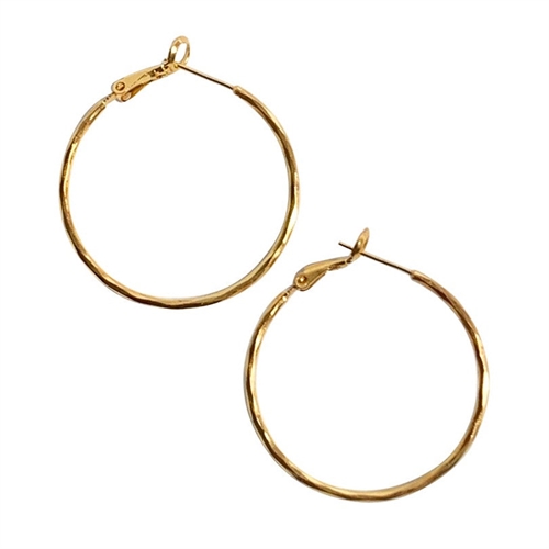 Gold Hoop Ørering