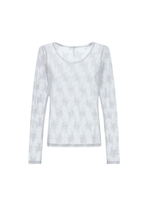 Blondebluse Avario Offwhite