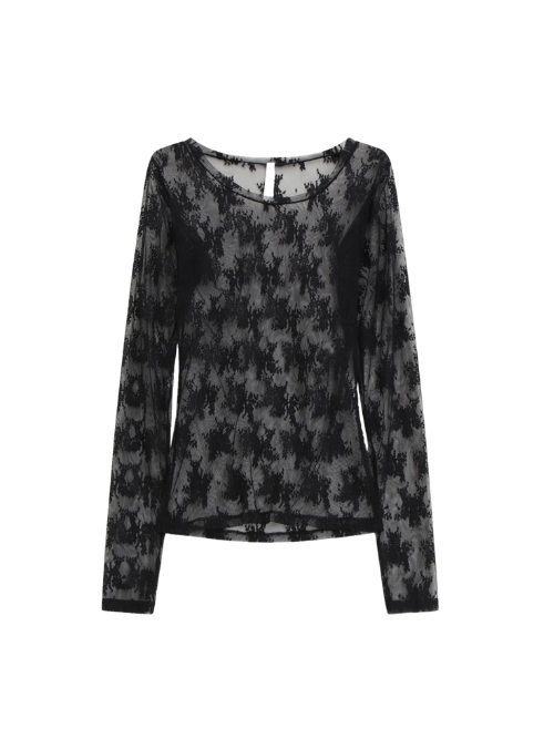 Blondebluse Nero Sort TW91LMX