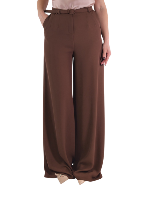  Bukser m. Vidde Cacao P8C5LHXC