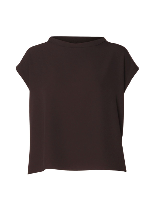 Chokolade Kortærmet Bluse M9990011V