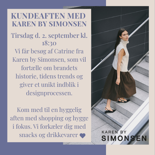 Karen By Simonsen 2/9 Kundeaften