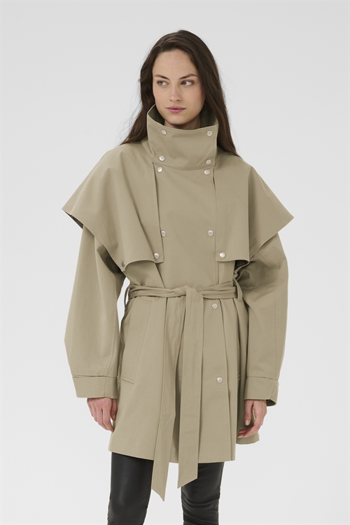 Dana Chinchilla Trenchcoat