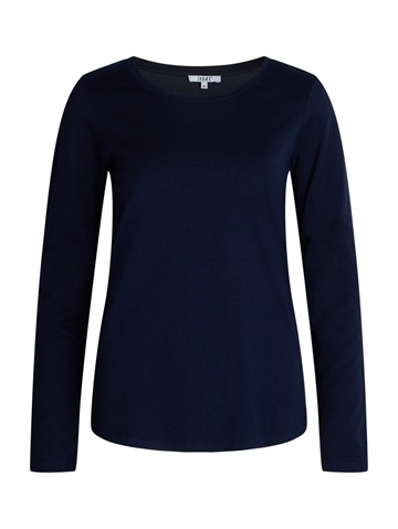 Dwyn Navy LS TEE