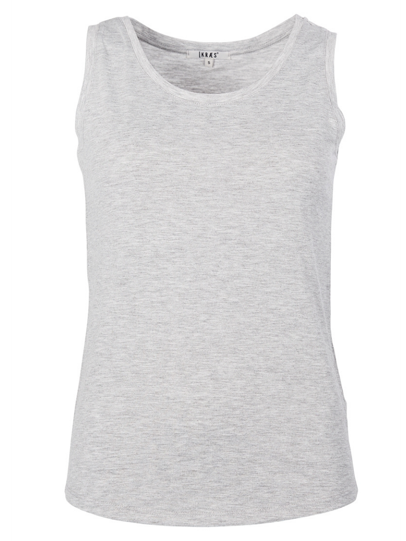 Emma Tank Top Light Grey 