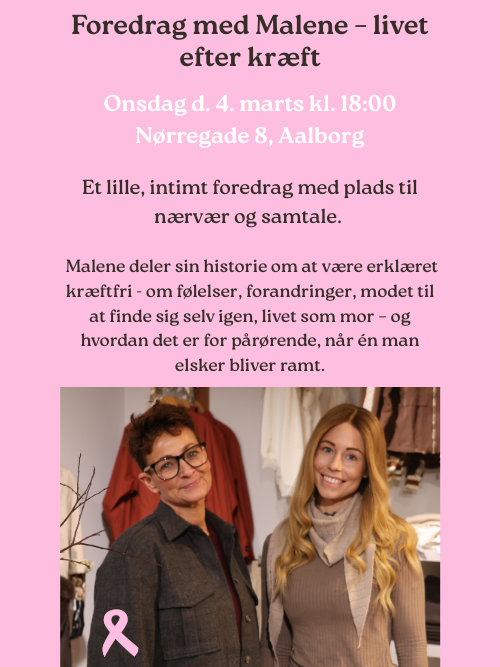 FOREDRAG MED MALENE D. 4.MARTS 