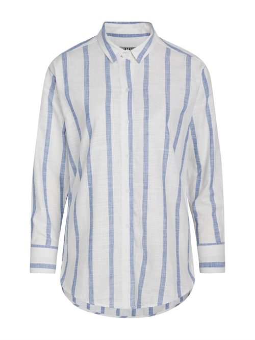 Heidi Shirt Light Blue White Stripe
