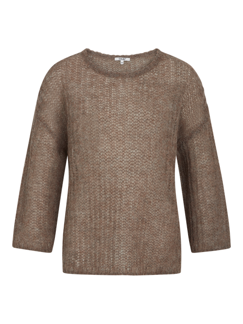 Mette Pullover Brown Melange