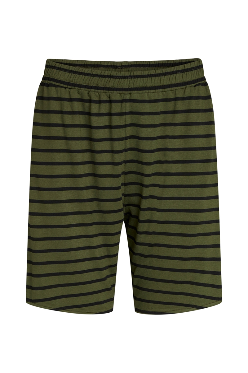 Otto Shorts Army - Black Stripe