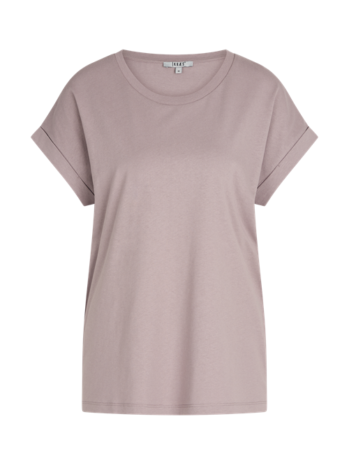 Tina T-Shirt Elderberry Økologisk Bomuld