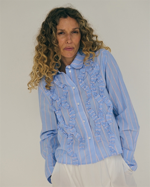 Cindy Shirt Blue Stripe