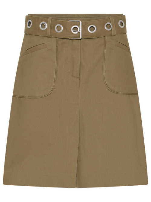 Daniella Khaki Skirt