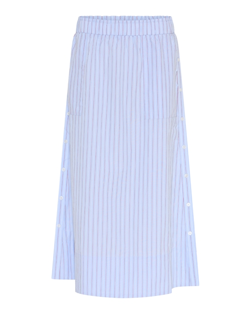 Josephine Skirt Red/Blue Stripe 