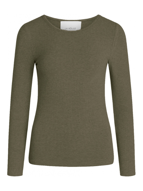 Lisa Army Green Long Sleeve T-Shirt
