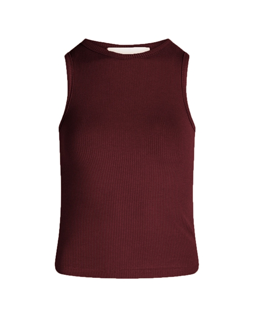 Lisa Singlet Top Aubergine