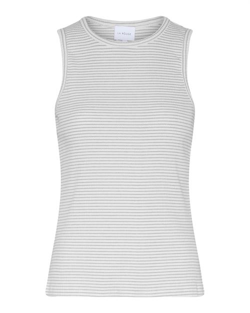 Lotte Singlet Black/ White Stripe