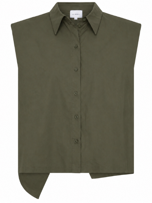 Pia Army Green Blouse