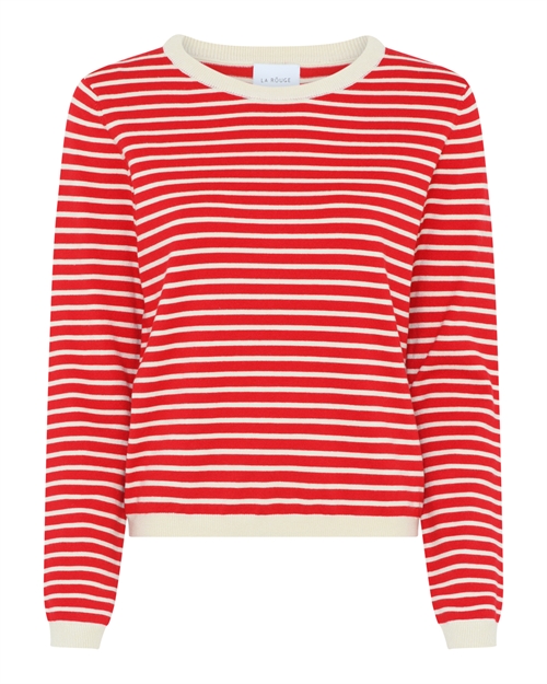 Sailor Knit Off White / Red