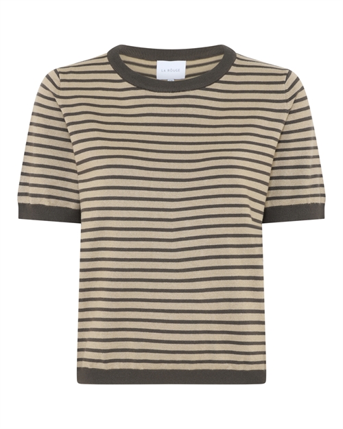 Sailor Knit Sand/Brown Stripe