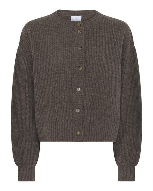 Sisse Brown Melange Cardigan 