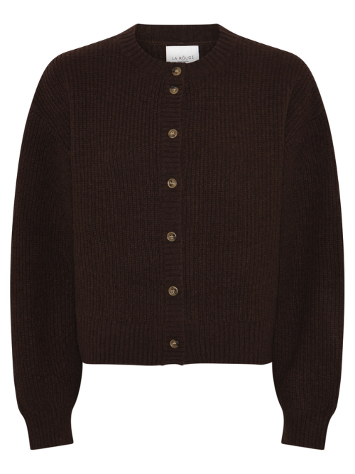 Sisse Dark Brown Cardigan