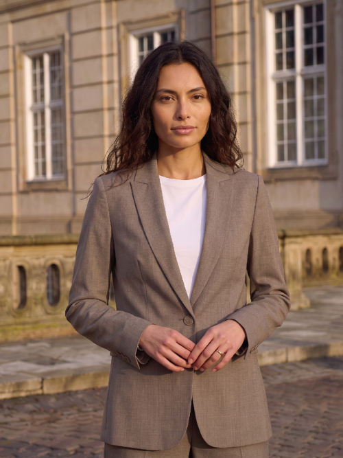 Trine Greige Blazer