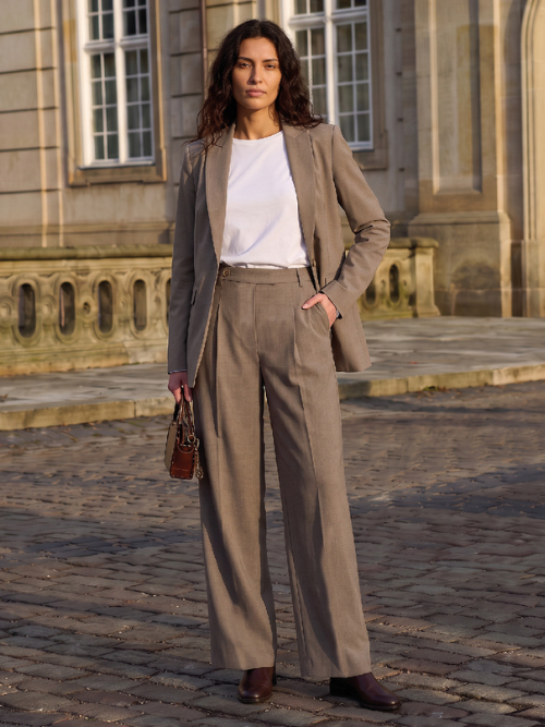 Trine Greige Pants